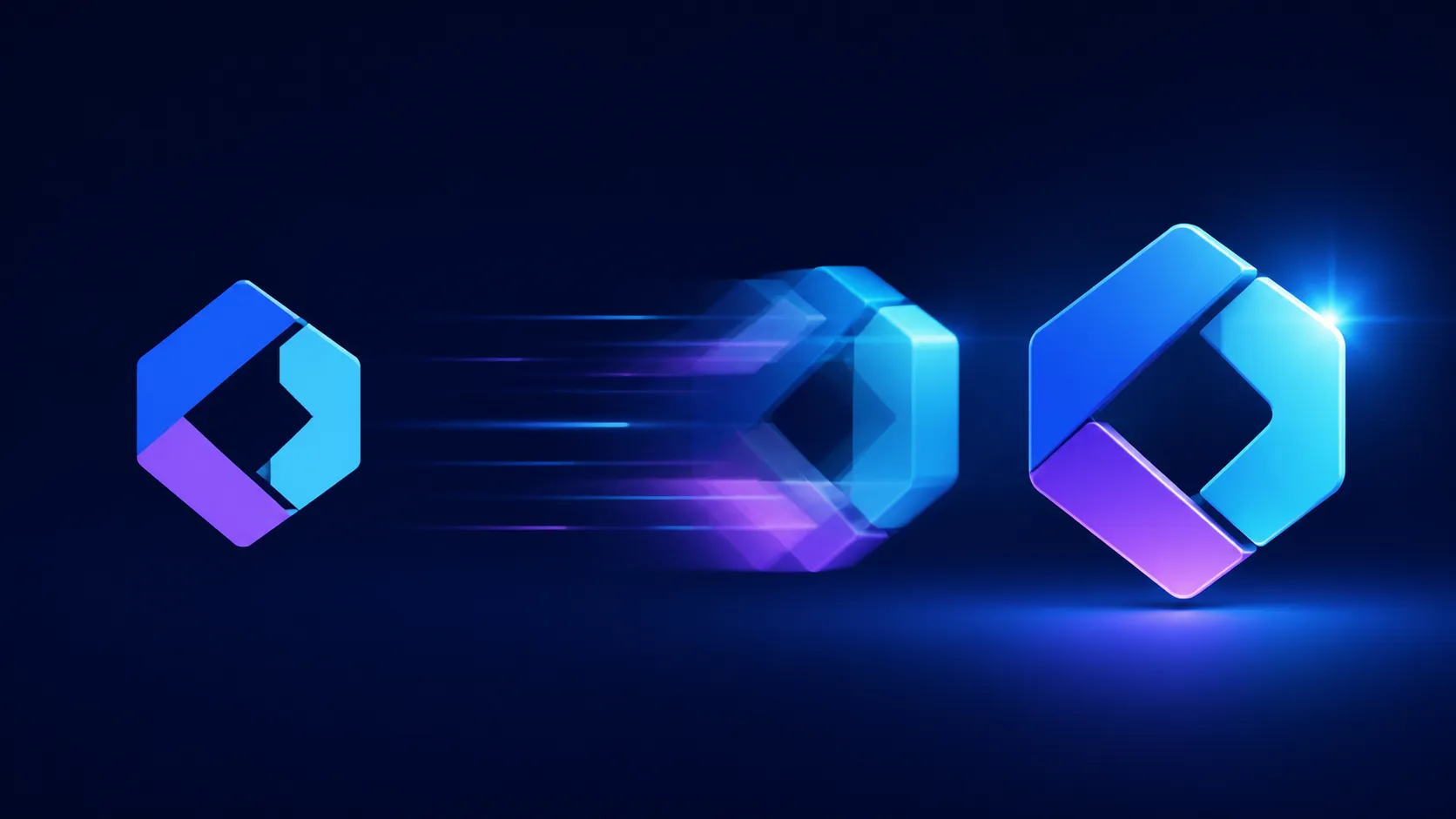 How to animate a logo — a static logo transformed into an animated version with motion effects