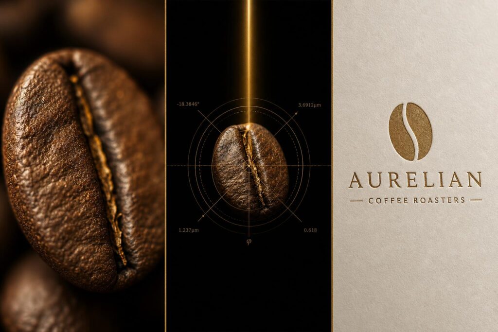 Image-to-logo AI process: photo analysis and transformation into a clean vector brand mark