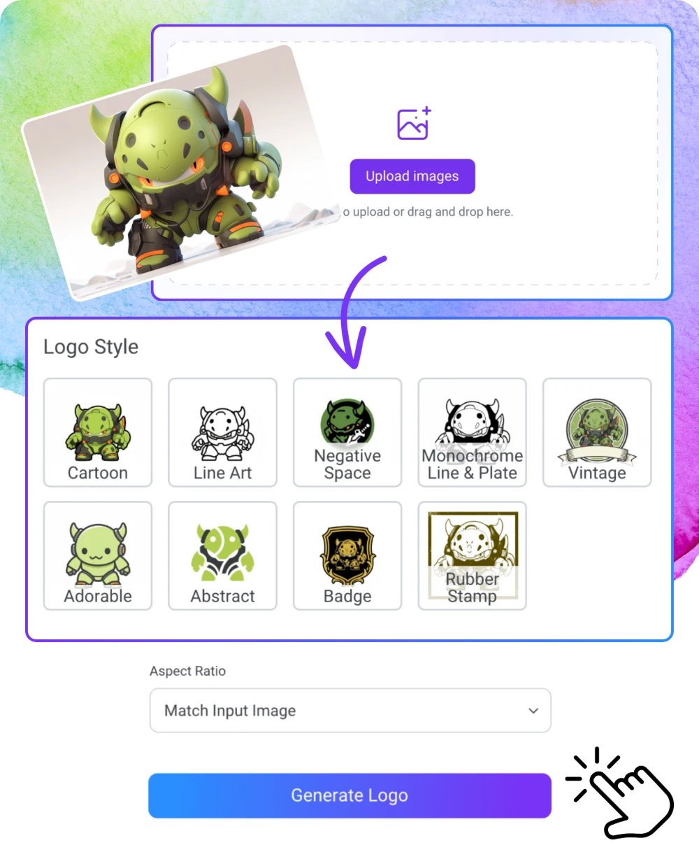 Steps for Image to Logo Conversion