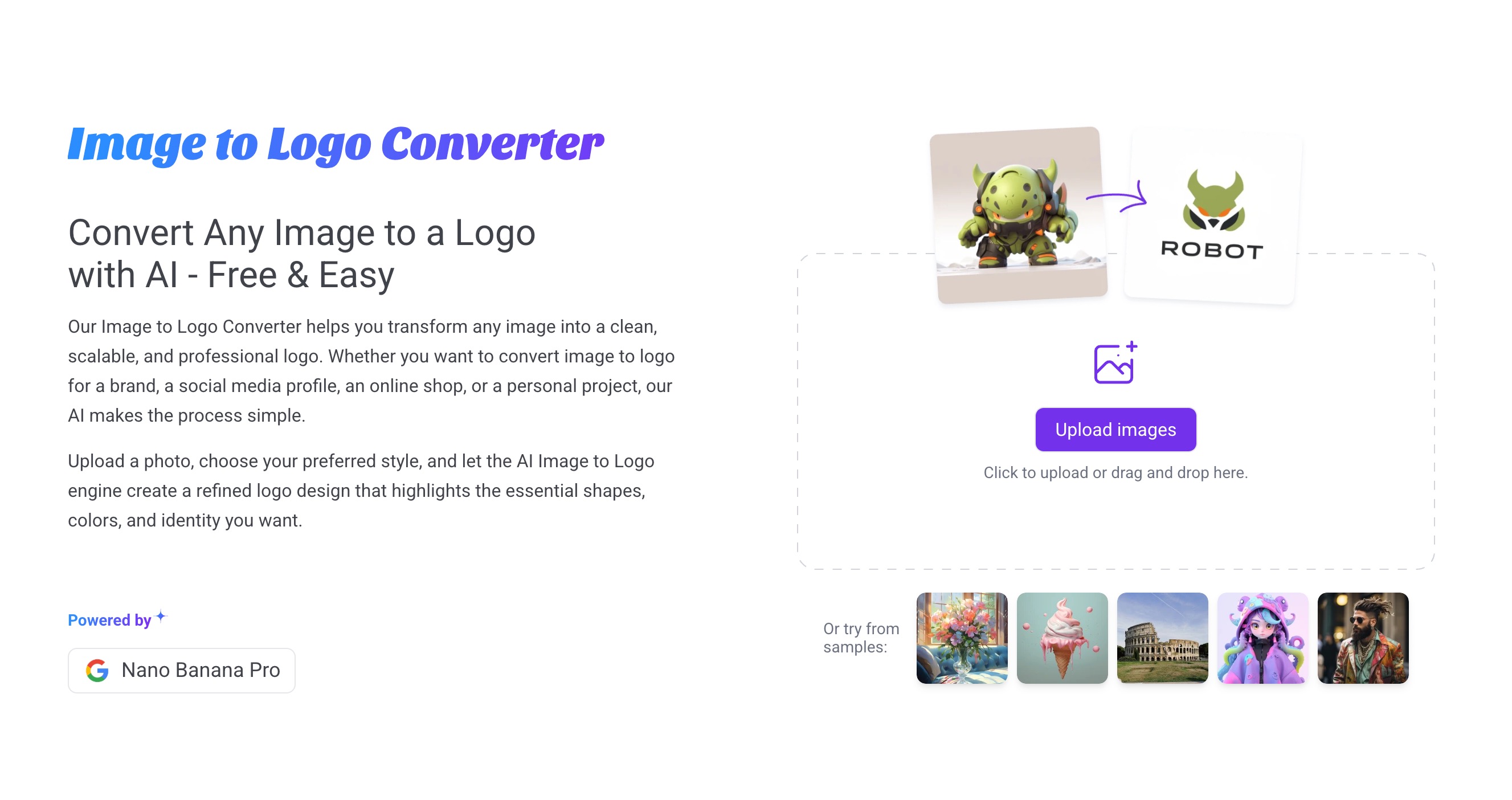Image to Logo Converter | Convert Image to Logo Online Free