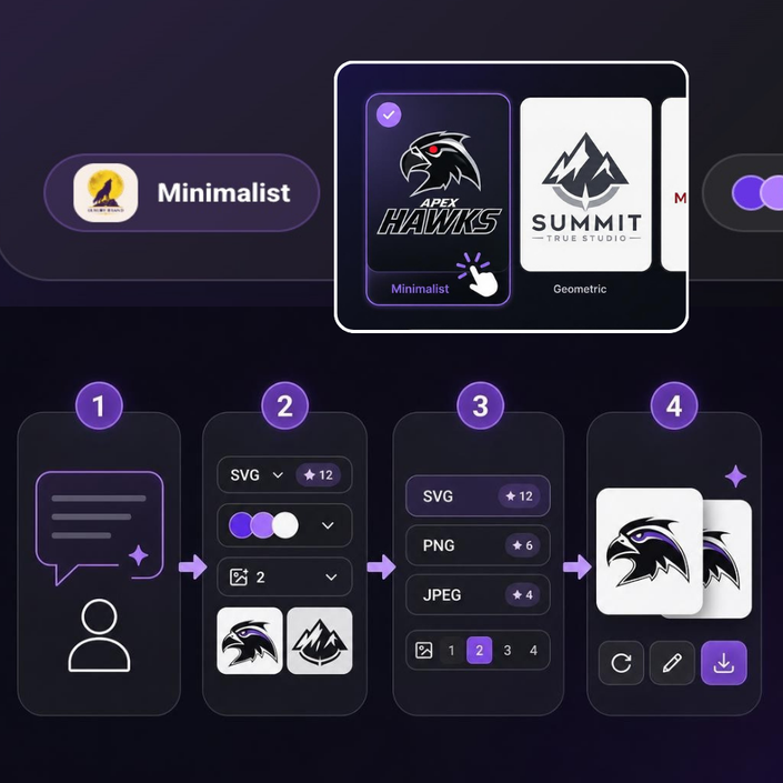 Schritt-für-Schritt-Anleitung zum Erstellen eines Logos mit TheLogoCreator