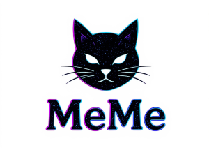 Black cat bold logo