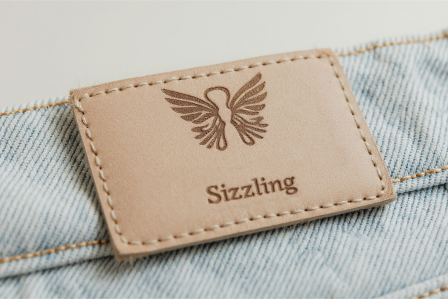 Logo on clothing labels