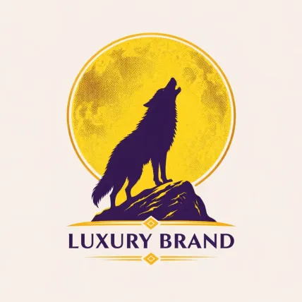 Brand Logo Generator — Duotone Pictorial Mark