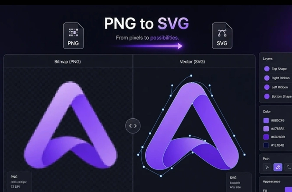 Vector Logo Converter for editable SVG assets